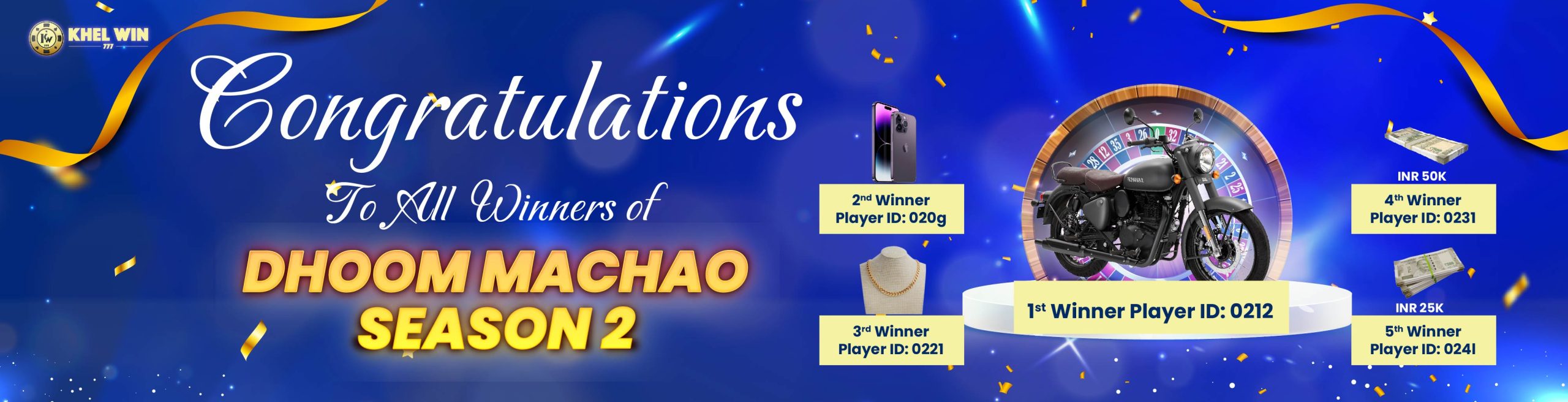 Dhoom Machao S2 Winners