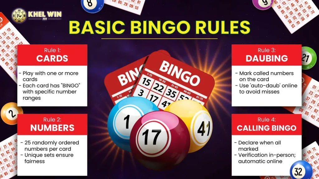 Basic Bingo Rules